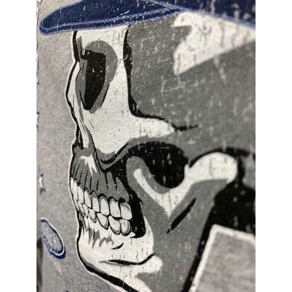 New York Baseball Fans. N.Y. True 'Til The Day I'm Through Grey T-Shirt Large - Picture 5 of 11